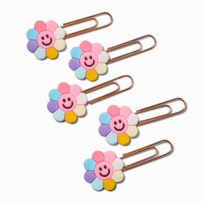 Happy Daisy Paper Clips - 5 Pack,