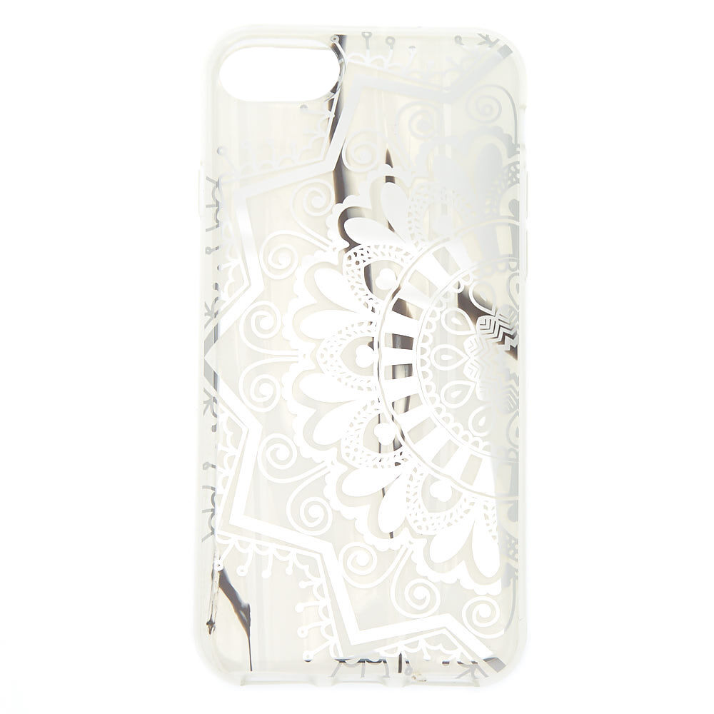 Slate Grey Mandala Phone Case - Fits iPhone 6/7/8,