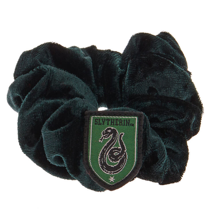 Chouchou en imitation velours Serpentard Harry Potter&trade; &ndash; Vert,