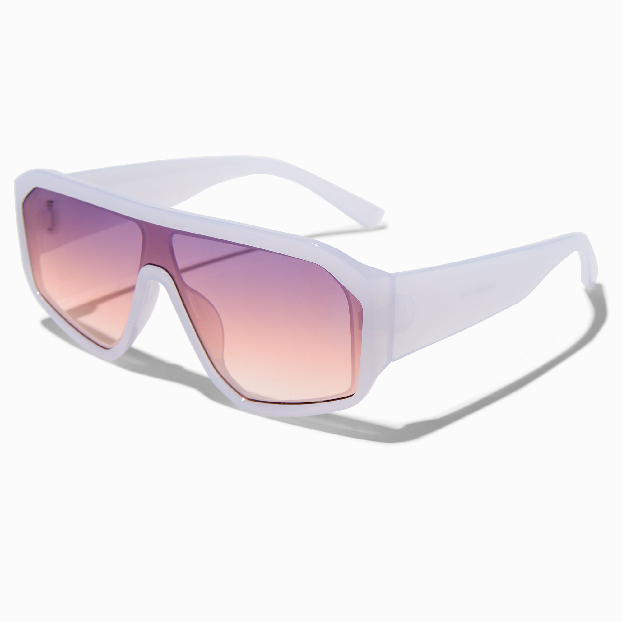 White Shield Sunglasses,