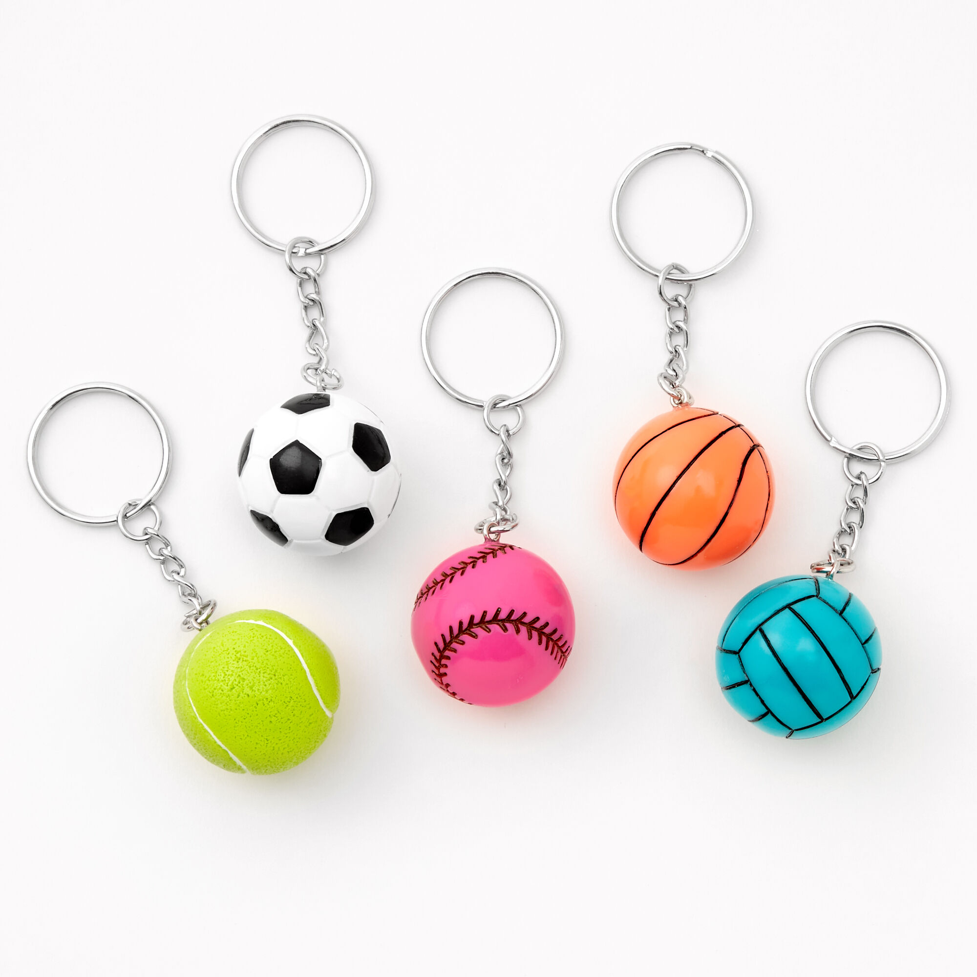 Sports Best Friends Keychains 5 Pack Claire s US