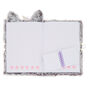Avery the Owl Lock Plush Diary - Grey,