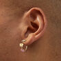 Summer Motif Hoop Earrings,