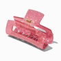Pink Glitter Medium Hair Claw,