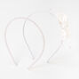 Claire&#39;s Club Flower Pearl Headbands - 2 Pack,