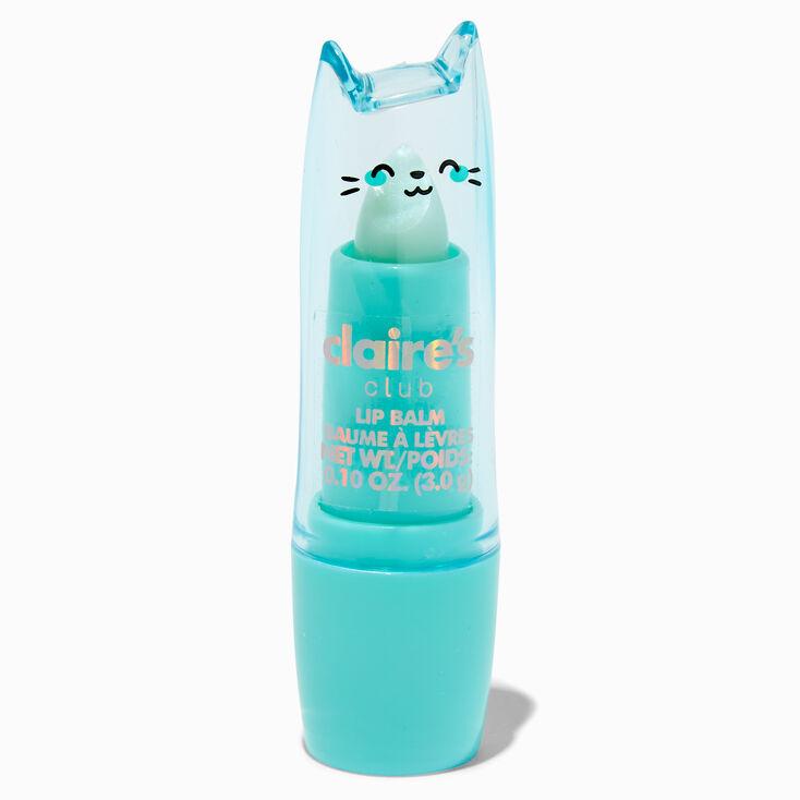 Claire&#39;s Club Blue Cat Flavoured Lip Balm,