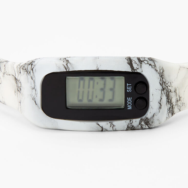 Marbled  Active LED Watch,