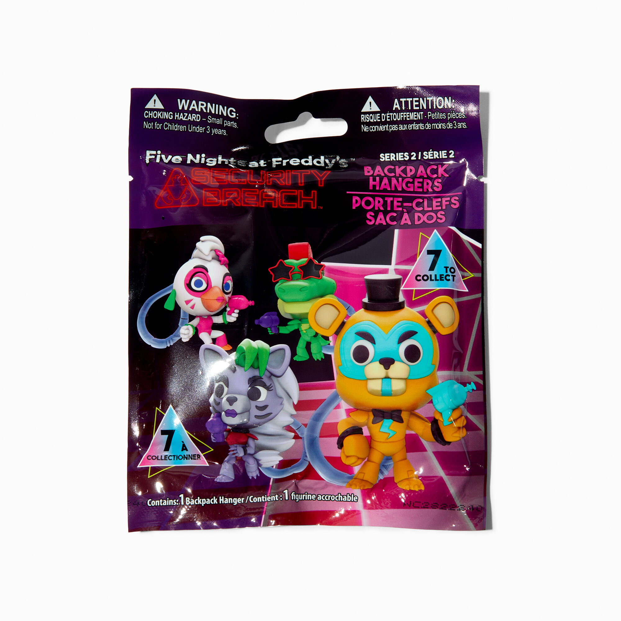 View Claires Five Nights At Freddys Security Breach Backpack Hangers Surprise Bag information