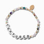 &#39;&#39;Tortured&#39;&#39; Beaded Stretch Bracelet,