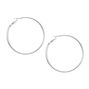 Silver-tone 70mm Hoop Earrings,