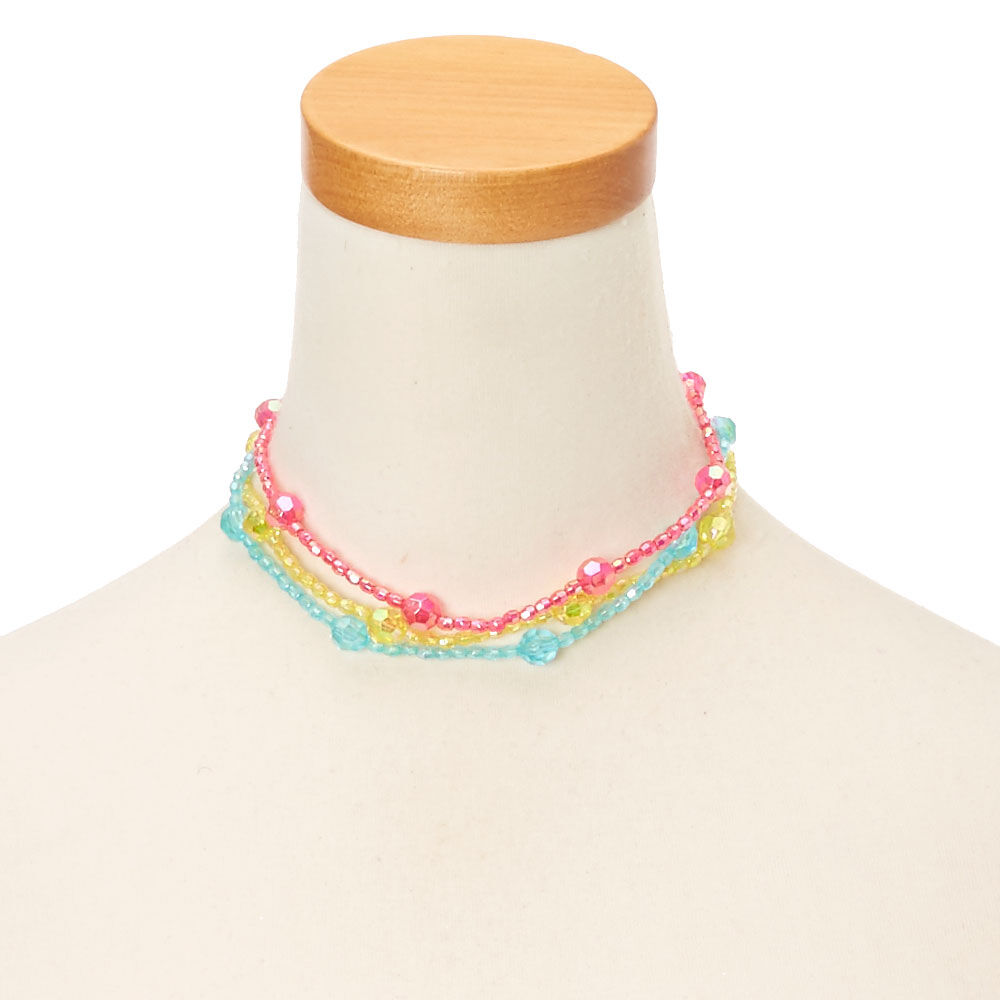 Claire's Club Iridescent Beaded Jewellery Set - 9 Pack,