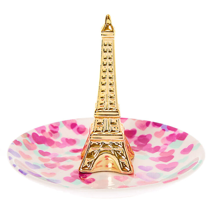 Claire's Plateau à bijoux Paris Love - Blanc