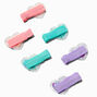 Claire&#39;s Club Heart Shaker Hair Clips - 6 Pack,