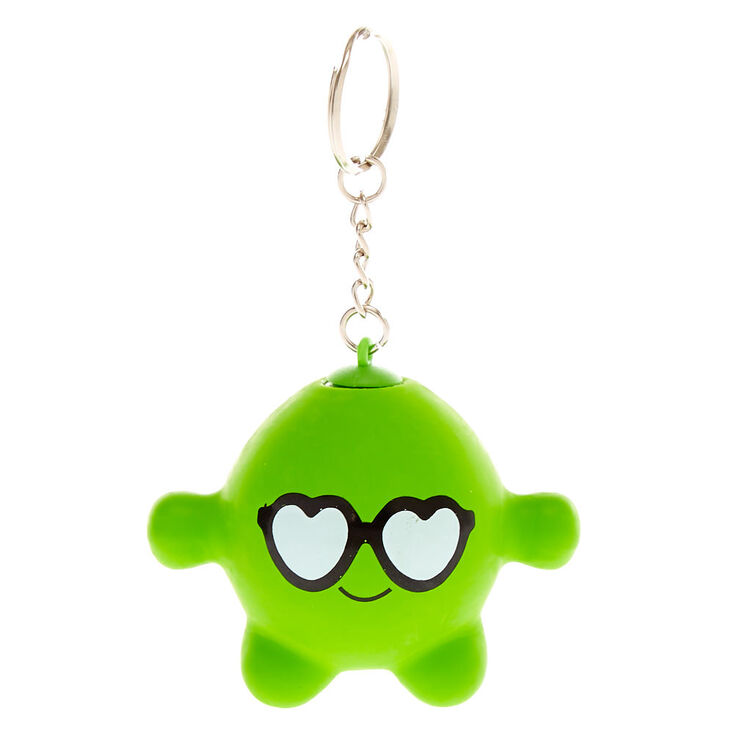 Green Man Stress Ball Keychain,