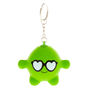 Green Man Stress Ball Keychain,