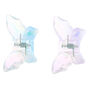 Iridescent Mini Butterfly Hair Claws - 2 Pack,