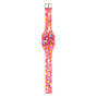 Montre &agrave; LED clignotante motif licorne parfum&eacute;e &agrave; la fraise - Rose,
