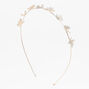 Rose Gold-tone Pav&eacute; Butterfly Headband,