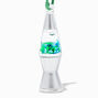Porte-cl&eacute;s &agrave; paillettes rempli d&rsquo;eau lampe magma vert,