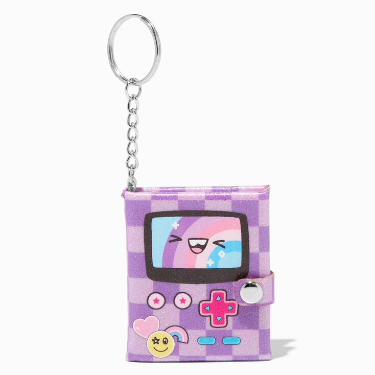 Gamer Girl Mini Diary Keychain,