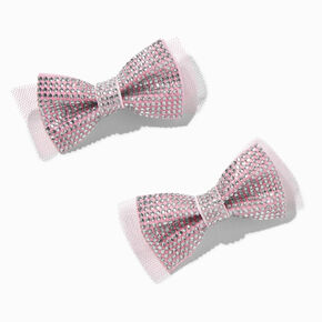 Barrettes &agrave; n&oelig;ud strass Claire&#39;s&nbsp;Club - Lot de 2,