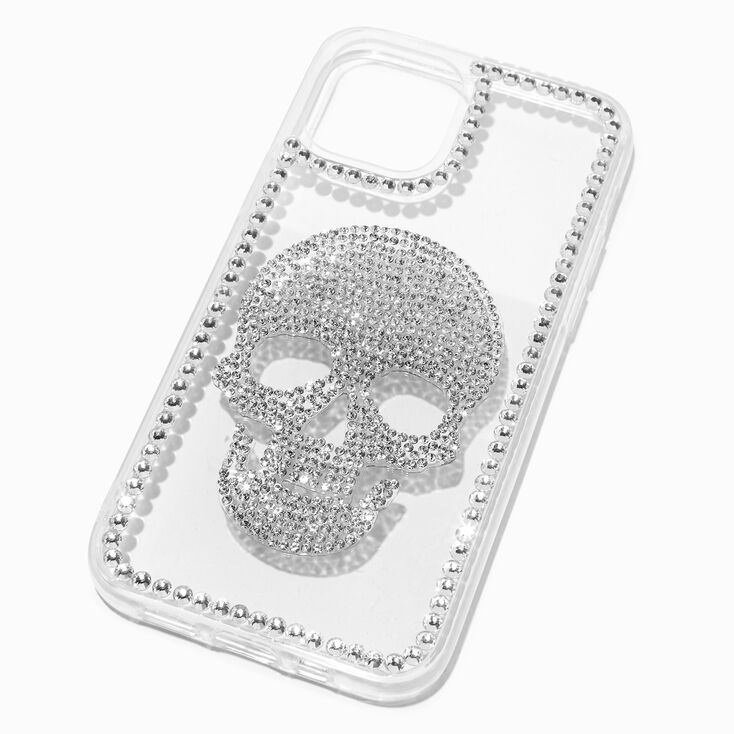 Bling Skull Protective Phone Case - Fits iPhone&reg; 12/12 Pro,