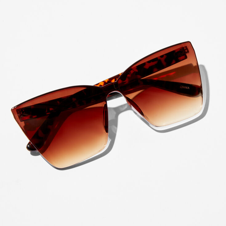 Oversized Tortoiseshell Sunglasses,
