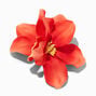 Red Hibiscus Flower Hair Clip,