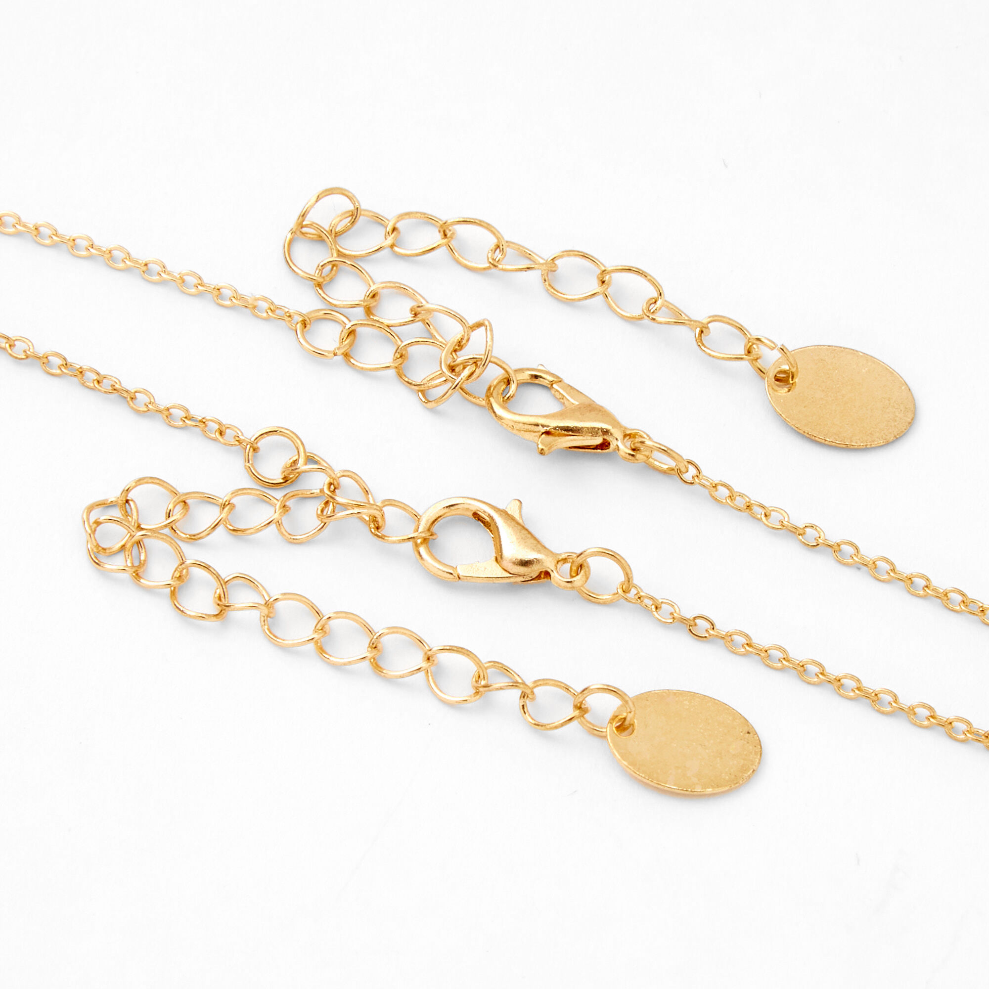 Best Friends Lock & Key Pendant Necklaces - 2 Pack,