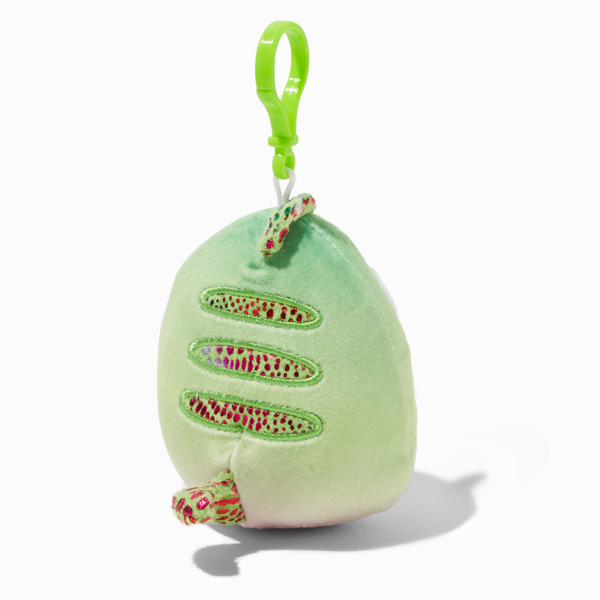 Squishmallows™ Denton the Chameleon 3.5" Clip-On Plush Toy,