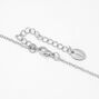Silver Lemon Water Pendant Necklace,