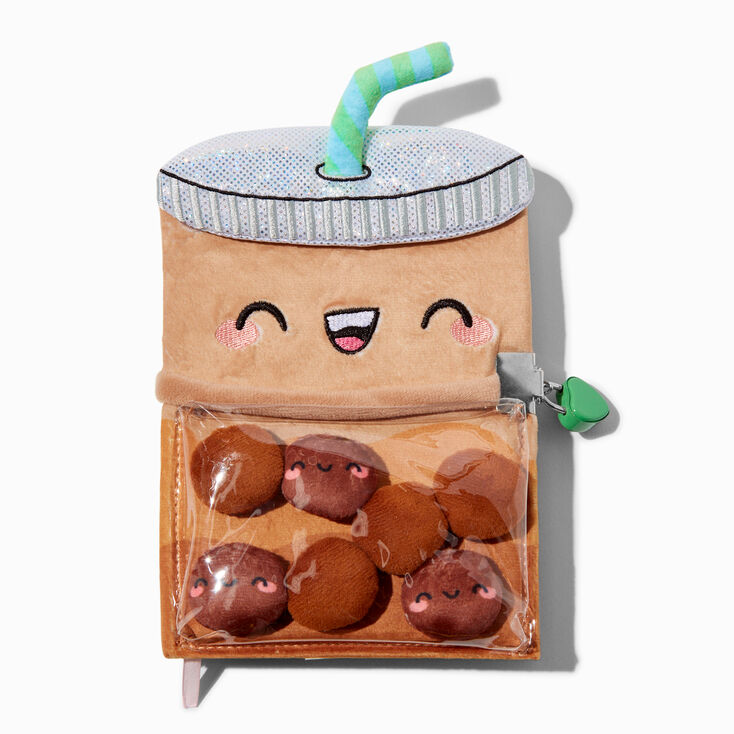 Boba Tea Tapioca Lock Diary,
