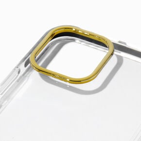 Black Trim Clear Phone Case - Fits iPhone&reg; 12 Pro Max,