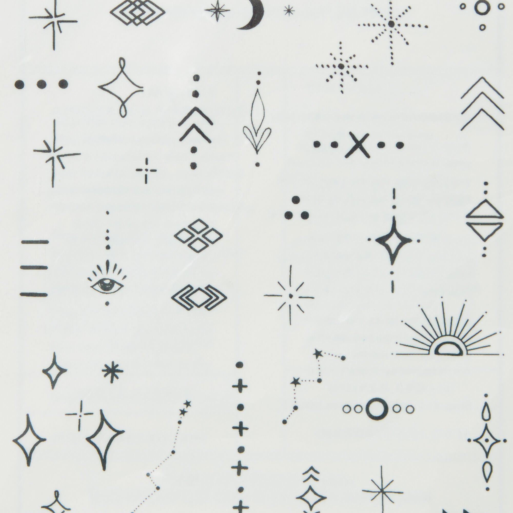 INKED2 Star-Crossed Pack Temporary Tattoos,
