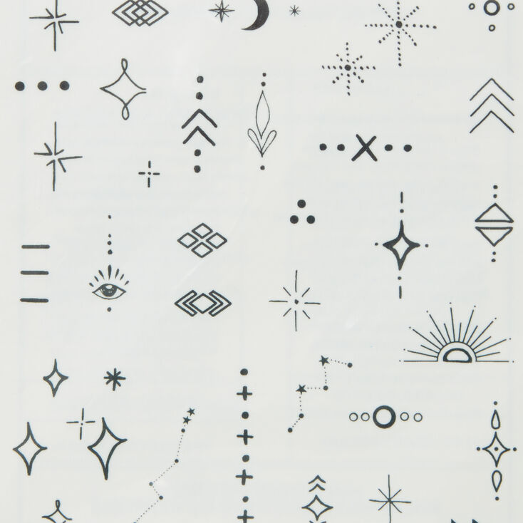 INKED2 Star-Crossed Pack Temporary Tattoos,