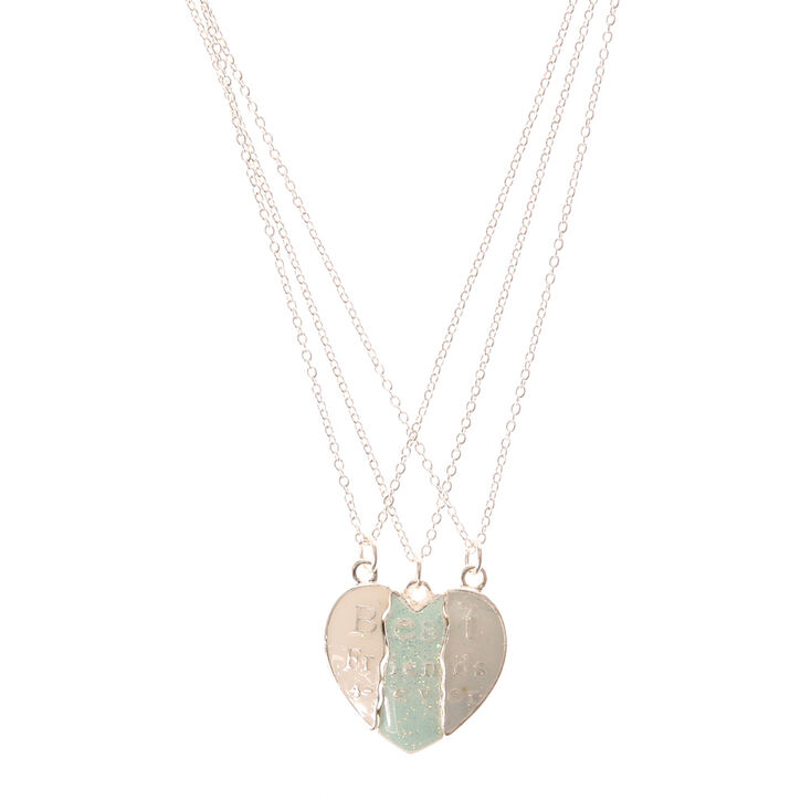 Best Friends Forever Broken Heart Necklaces,