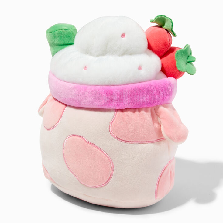 &#35;Plush Goals by Cuddle Barn&reg; 11&#39;&#39; Strawberry Mooshake Soft Toy,