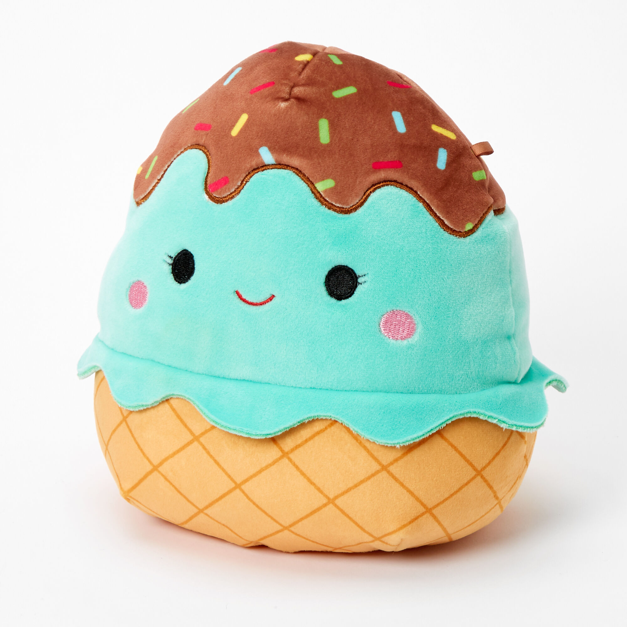 View Claires Squishmallows 8 Ice Cream Soft Toy Mint information