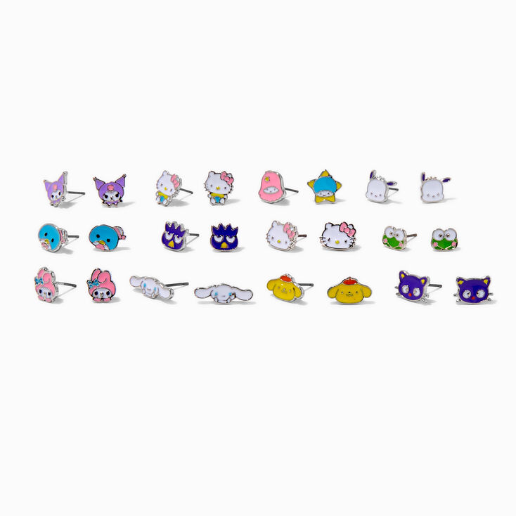 Hello Kitty&reg; And Friends Stud Earring Set - 12 Pack,