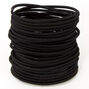 Black Lurex Hair Ties - 30 Pack,