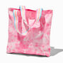 Claire&#39;s Club Ice Cream Pink Tie Dye Tote Bag,