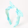 Tie Dye Knotted Bow Headband - Mint,