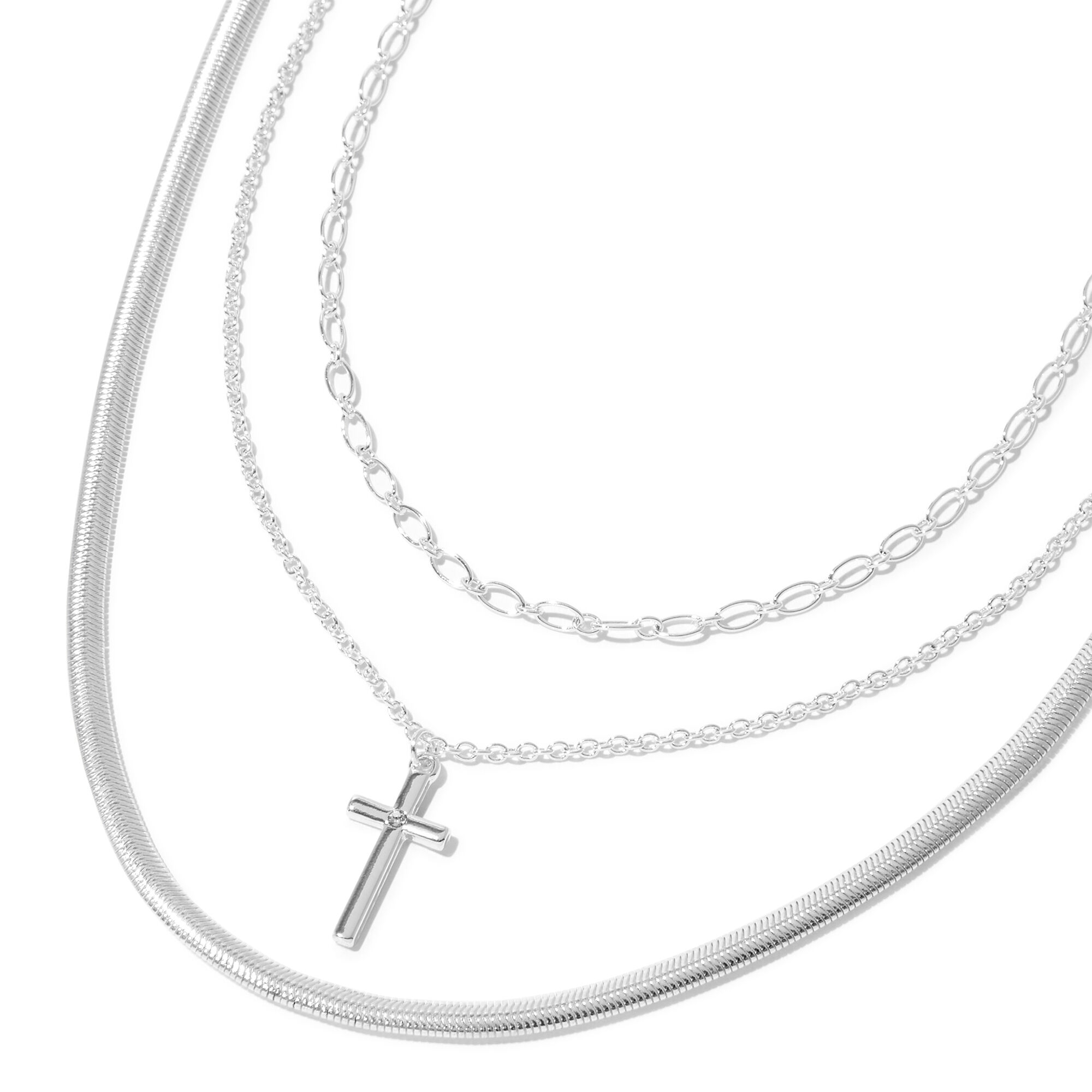 Claire's sales cross necklace