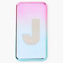 Ombre Initial Cellphone Makeup Palette - J, Blue,
