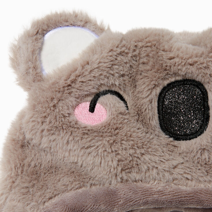 Claire&#39;s Club Gray Koala Hood,