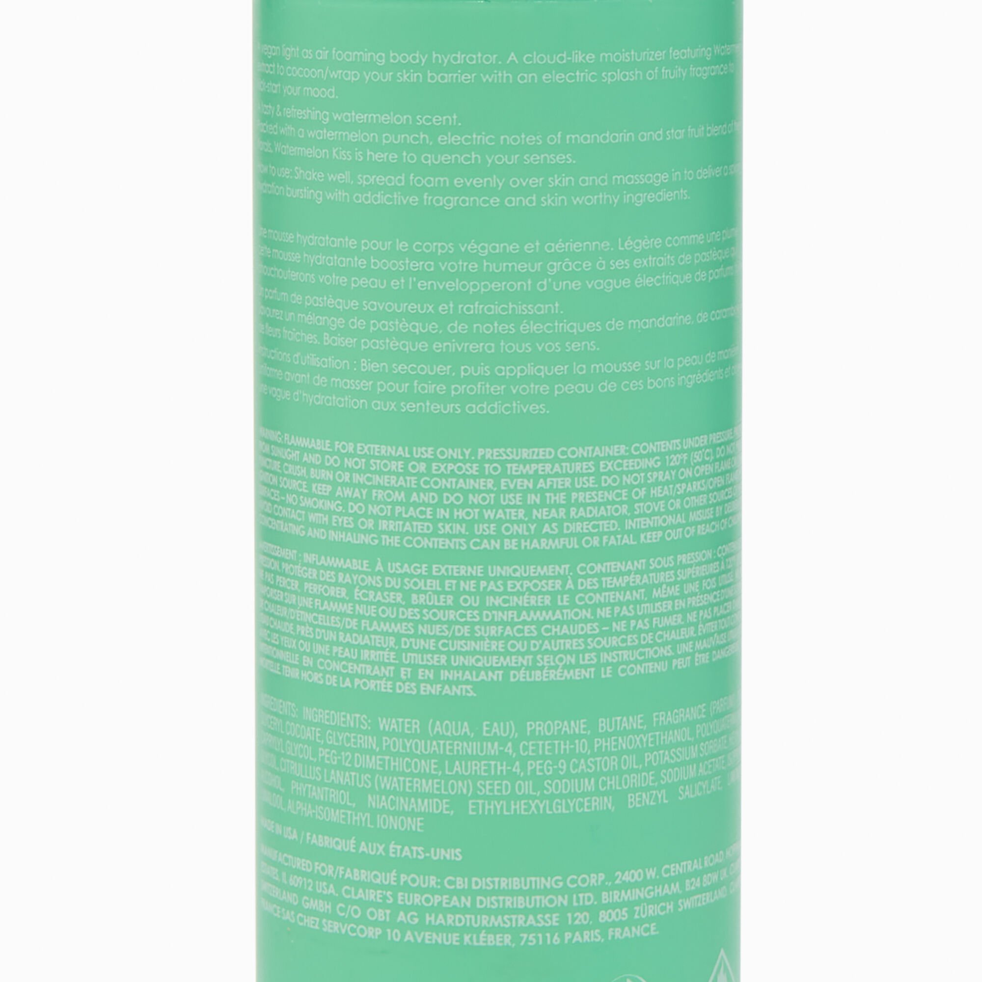 C by Claire's Watermelon Kiss Quench Foam Hydrator,