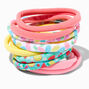 Tropical Fruit Rolled Hair Ties &#40;10 Pack&#41;,