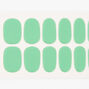 Mint Green Vegan Nail Wraps Set - 24 Pack,