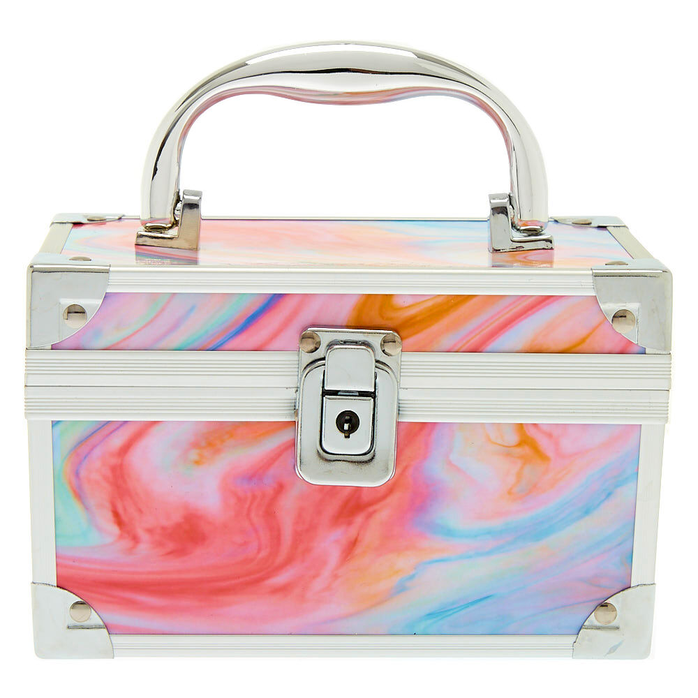 Rainbow Marble Lock Box,