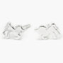 Sterling Silver Unicorn Stud Earrings,